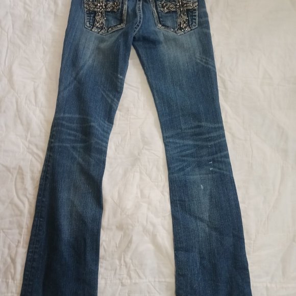 MISS ME Bootcut Size 27 - Picture 6 of 7